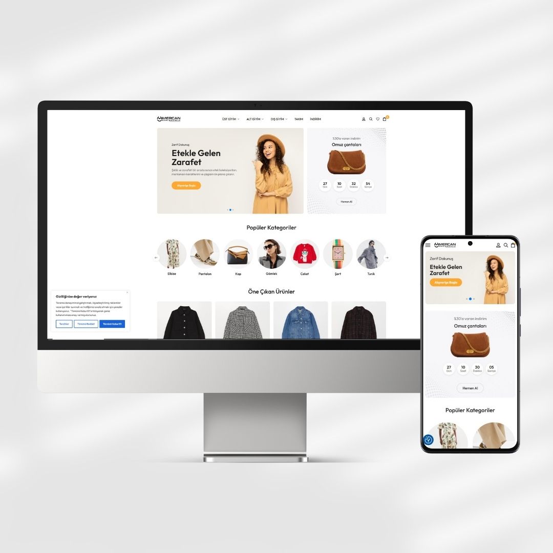 Hazır Butik Web Sitesi