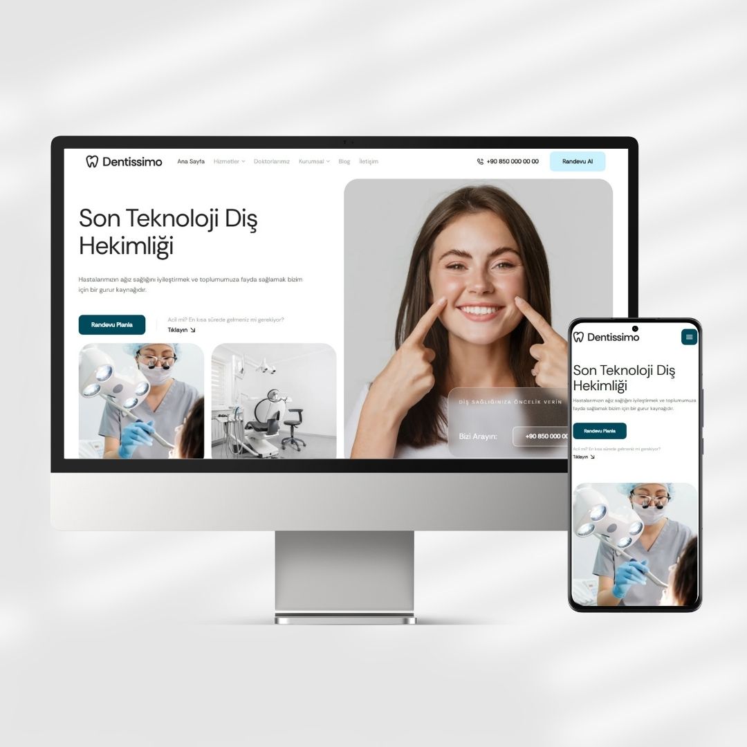 Hazır Diş Hekimi Web Sitesi